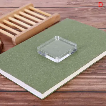 Acrylic Block for Clear Stamp,transparent Stamp Block,acrylic Mounting  Block,clear Transparent Stamp,grip Block 