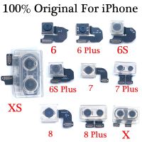 100% ต้นฉบับทดสอบกลับ กล้อง ด้านหลังเลนส์หลัก Flex Cable กล้องชิ้นส่วนทดแทนสําหรับ iPhone 6 6S 7 8 Plus X XR XS กล้อง