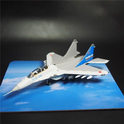 MIG35 Fighter Model Toy 1/100 Scale Russia Fulcrum MIG-35 Aircraft Airplane Fighter Model Toys For Display Collections
