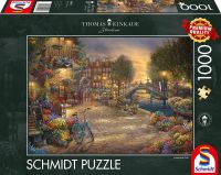 จิ๊กซอว์ Schmidt - Amsterdam Cafe  1000 piece  (ของแท้  มีสินค้าพร้อมส่ง)