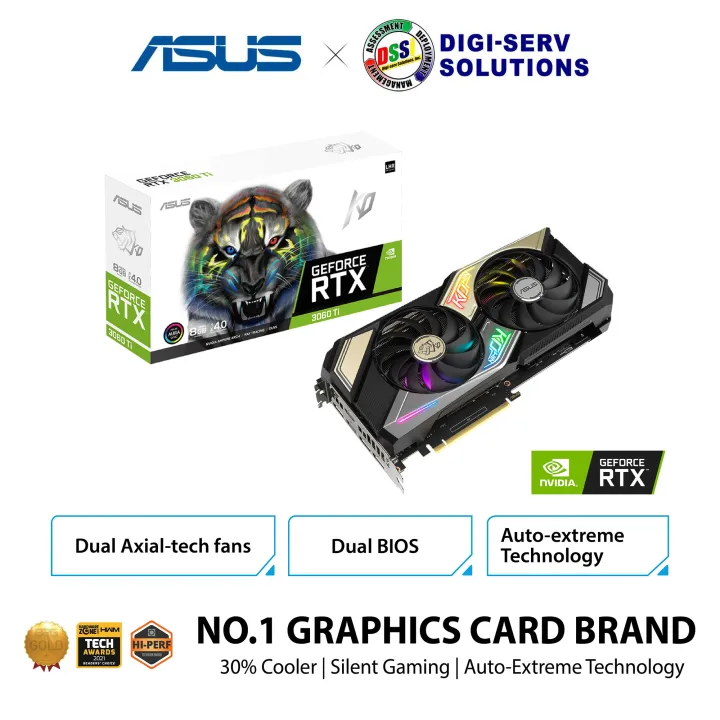 KO GeForce RTX 3060 V2 (KORTX3060O12GV2GAMING) OC Edition 12GB
