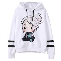 2023 Newvalorant Hoodies ชาย Ulzzang Harajuku Vintage Y2k Aesthetic Men Pullover Anime Printed