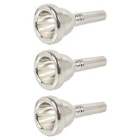 3X 12C Small Trombone Silver Mouthpiece New