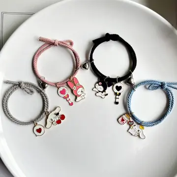 Set of Three Charm Friendship Bracelets with Card, BFF, Unbiological Sister  Best Friend Bracelet, Soul Sister, Bridesmaid, Graduation, Goodbye Gift |  Wish