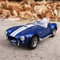 ฟอร์ด Shelby Cobra 427 S/c 1965รถโลหะผสม Diecasts &amp; ยานพาหนะของเล่นโมเดลรถยนต์รถของเล่นแบบจำลองขนาดเล็กสำหรับเด็ก