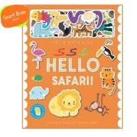 *ส่งทุกวัน* พร้อมส่ง หนังสือ + ตัวการ์ตูนภาพสักหลาด 14 ชิ้น Felt Friends - Hello Safari (Felt Friends) Hardcover