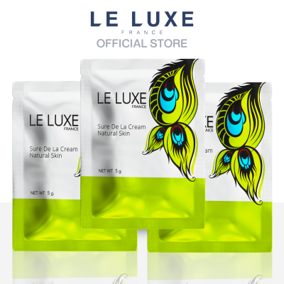 Leluxefrance Sure De La Cream ชัวร์เดอลาครีม เคลียร์สิว ฝ้า เพื่อผิวแพ้ง่าย ขนาดพกพา 5 กรัม