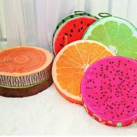 1pc Cushions Decoration Home Garden Chair Cover Floor Fruit Shape Round Decoration Single Pattern Decorative Pillows For Sofa