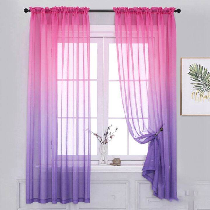 2-panel-sets-bedroom-curtains-52x84inch-length-sheer-curtain-pink-purple-ombre-curtains-rod-pocket-drapes-for-room