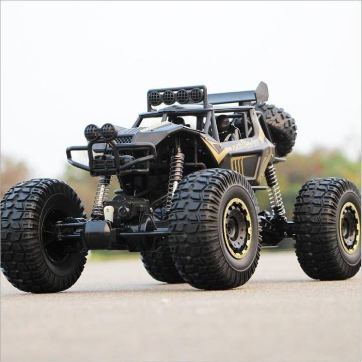 รถบังคับ-คันใหญ่-jumbo-size-1-8-บาท-ไต่ภูเขา-รถบังคับวิทยุ-rock-crawler-4wd-รถไต่หิน-1-8-คละสี