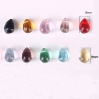 ？》：“： 30Pcs/Lot 6*9Mm Waterdrop Glass Beads Multicolors Tear Drop Shape Glass Charm Pendant Beads For DIY Necklace Jewelry Accessories