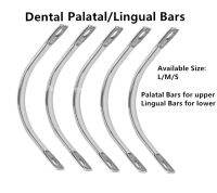 (ในสต็อก) 20ชิ้นทันตกรรม Palatal ภาษาบาร์ขนาดใหญ่กลางขนาดเล็ก Instruments สแตนเลสจัดฟันบนล่างอุปกรณ์ฟันอุปกรณ์ซ่อมแซม **