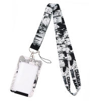 【CW】Credential holder Japanese Anime Manga Chainsaw Man Lanyard for Key Neck Strap Card ID Badge Holder KeyChain Key Holder Keyrings