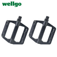 Wellgo B087 Aluminum Alloy BMX MTB Road Bike Pedal Fixed Gear Bike 2DU Bearing Boron Steel Core Bicycle Parts