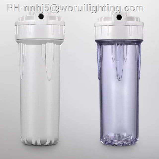 filter for water purifier ℡ Housing Slim 10SL Clear /white with Bracket