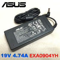 เครื่องชาร์จแหล่งจ่ายไฟแล็ปท็อป N55S EXA0904YH ADP-90CD DB AC อะแดปเตอร์สำหรับ ASUS 5.5x2.5mm 19V 4.74A 90W