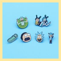 Classic Anime Metal Badges Collecting Send Friend Fans Medal Gift Lapel Accessories Enamel Pins Interesting Cartoon Brooch