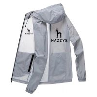 【HOT】 New Jacket Hazzys Men Fishing Windbreaker Camping UV Protection Clothing 5XL