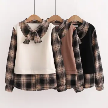 Flanel blouse best sale