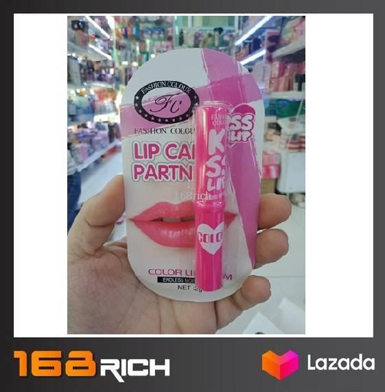 ส่งฟรี-baby-lip-kiss-lip-care-partner-fashion-color-lip-care-ลิปมัน-บำรุงริมฝีปาก-ลิปซ่อนสี-ลิปมันเปลี่ยนสี-กลิ่นหอม-มีหลายสีให้เลือก-เคเอ-ลิปแคร์-k-a-ka-lip-care