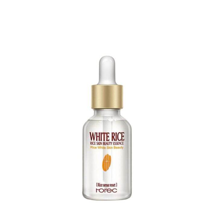 White Rice Face Serum Hyaluronic Acid Liquid Essence Shrink Pore