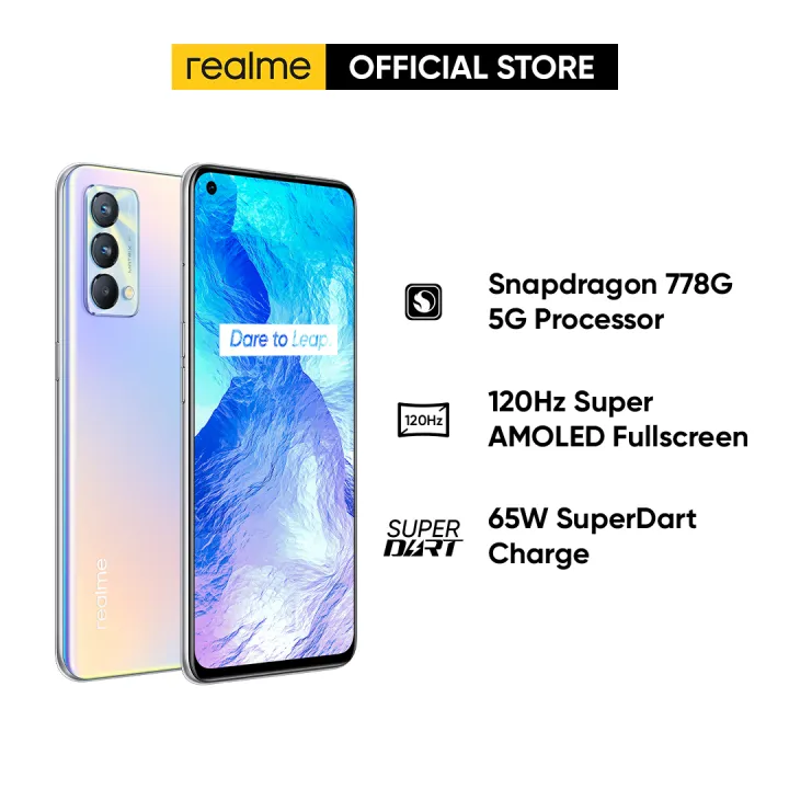 realme GT Master Edition Smartphone (8GB RAM + 128GB ROM) - Snapdragon 778G 5G Processor | 120Hz Super AMOLED Fullscreen | 65W SuperDart Charge