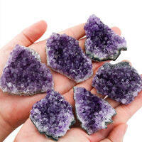 1PC ธรรมชาติ Amethyst ตกแต่งบ้านไม่สม่ำเสมอ vGeode Orgone หินกรวดสีม่วงแร่ดิบควอตซ์คริสตัลเครื่องประดับอุปกรณ์เสริม-Soneye