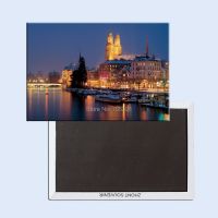 Tourist Magnets Over Min. Order 12Zurich Switzerland Landscape Fridge Magnet 5496 Tourism Souvenir