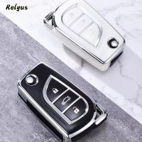 【Wrist watch】 New Soft Car Flip Cover for Auris Corolla Avensis Verso Yaris Aygo Scion RAV4 Accessories