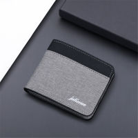 Mini Thin Wallet Mens Purse Short Wallet New Style Card Holder Men Wallet Canvas Wallet Card Holder Wallet