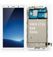 จอแอลซีดีพร้อมกรอบสำหรับ VIVO X20 X20A 1721จอแสดงผล LCD ที่มีขอบหน้าจอสัมผัส