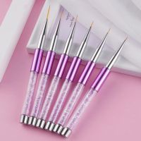 Nail Care Wire Pencil Nail Enhancement Brush DIY Nail Art Pen Nail Gel Brush Fiber Wool Stayed Color Painting Light Therapy Pen