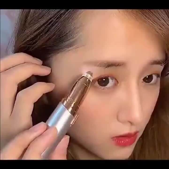Electric Eyebrow Shaping Device Lipstick Women's EyeBrow Lady Shaver Hair Removal Device