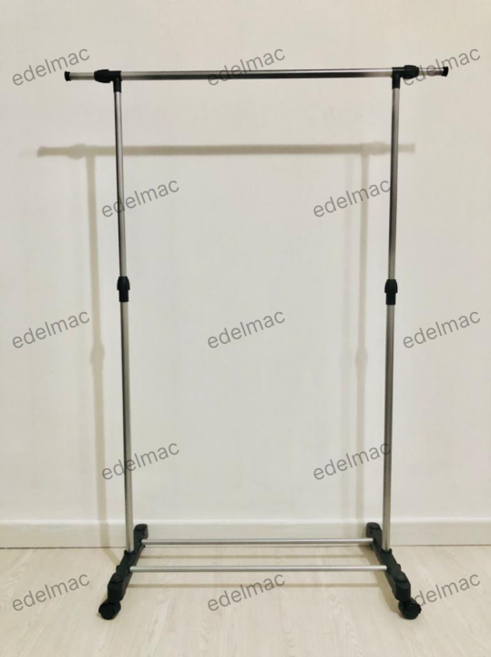Standing Hanger Gantungan Baju Jemuran Stainless Rak Baju Gantung
