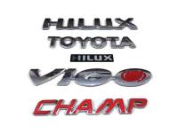 โลโก้ วีโก้ LOGO VIGO champ ติดฝาท้ายยกชุด 5 ชิ้นป้าย **คุณภาพโดนใจ***