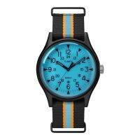 Timex TW2T25400 MK1 ALUM BLUE CRYSTAL  นาฬิกาข้อมือผู้ชาย สายผ้า