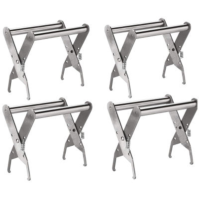 Frame Clamp, Gripper, Lifter, Gripper Tool Stainless Steel Beekeeping Equipment Frame Tool Beekeeper Tool (4 Pcs)