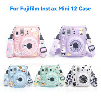 สำหรับ Fujifilm Instax Mini 12ใสกล้องกรณีป้องกันพกถุงปกถุงเก็บสำหรับ Instax Mini 12อุปกรณ์เสริม