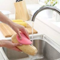 Multifunctional Dish Washing Sponge Scrubber Cleaning Cleaner Brush Kitchen Tool