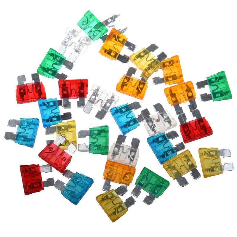 60X 5/10/15/20/25/30A Car Blade Fuses Blade Fuse Automotive kits Universal Auto 