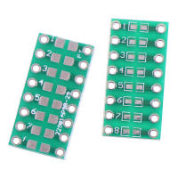 [ZY] ตำนาน10ชิ้น SMD/ส่วนประกอบ SMT 0805 0603คอนเวอร์เตอร์บอร์ด PCB อะแดปเตอร์จุ่ม0402