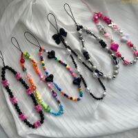 blg Beaded Lanyard DIY Acrylic Phone Chain Beauty Fashion Jewelry Accessories 【JULY】