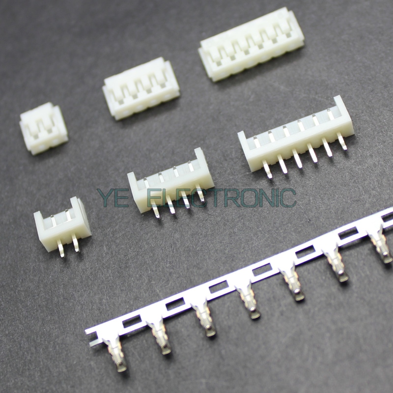 Receptacle + Plug 10set Wire to Wire Connector 2.5mm Housing Pins 3P RoHS 