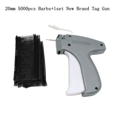 【DT】hot！ 1set Tag Gun tool   5000pcs or 1000pcs 20mm barbs Pins tagging pairing washing fastener taging