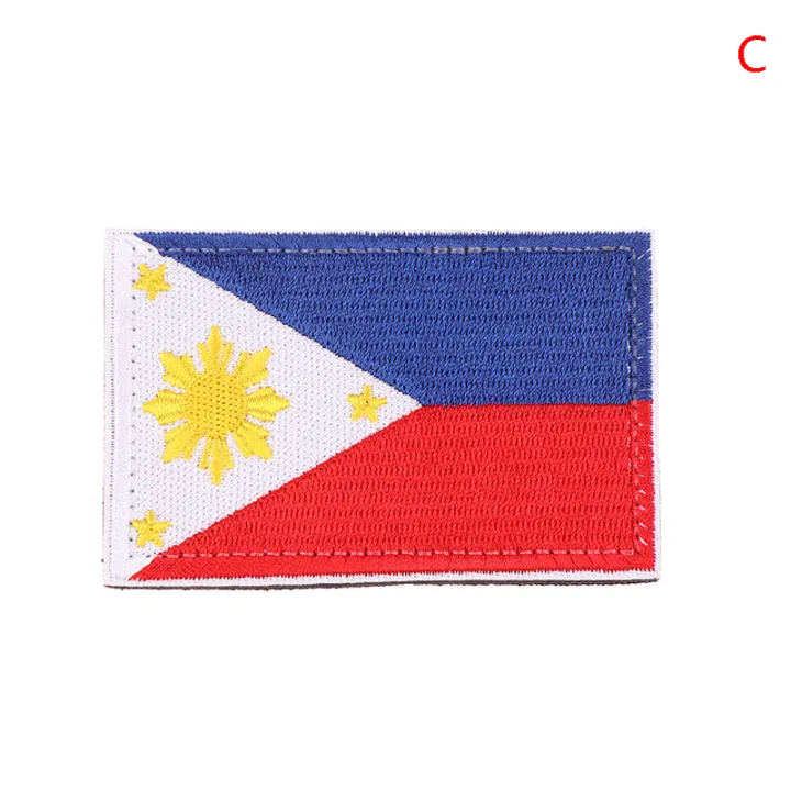 LEI Philippine Patch International Country Flag Badges Embroidery ...