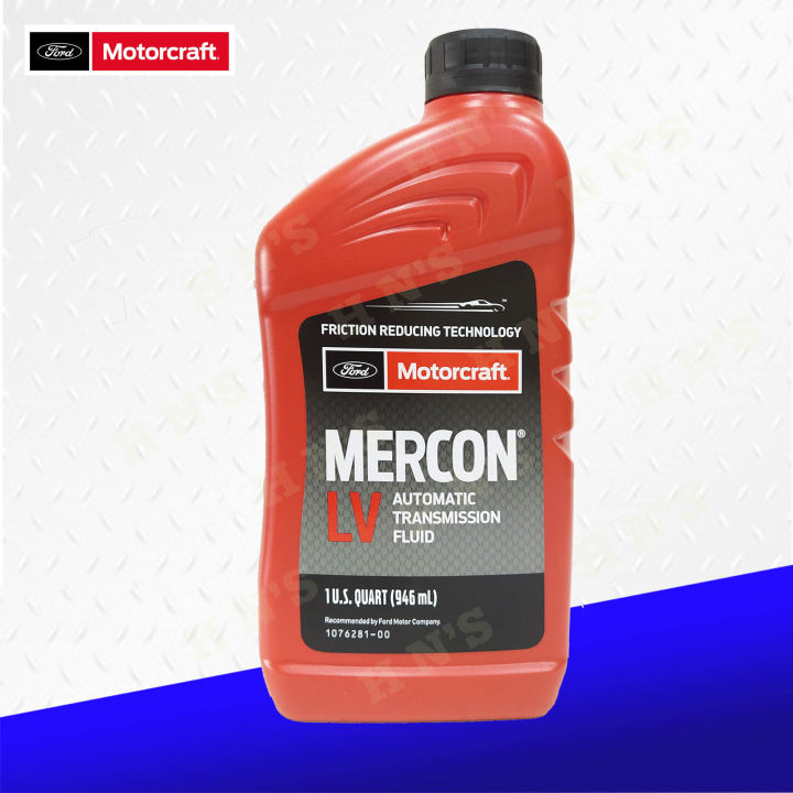 FORD MOTORCRAFT Mercon LV Automatic Transmission Fluid for FORD