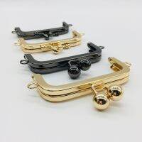 【CW】 10.5cm gold gunmetal purse frame sewing handle with screws diy bag parts wholesale handles