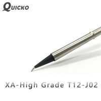 หัวเหล็ก T12-J02 Solde คุณภาพสูง QUICKO XA ปลายบัดกรีเกรดสูงสำหรับ FX9501/951/952