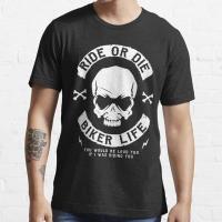 BIKER RIDE OR DIE t shirt for Boxer BMW Harris Gilera KTM Haojue Triumph