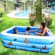HCMBỂ BƠI 3 TẦNG - 1 MÉT 5 - BỂ BƠI BƠM HƠI LỚN 4 LỚP 3 TẦNG HÌNH CHỮ NHẬT